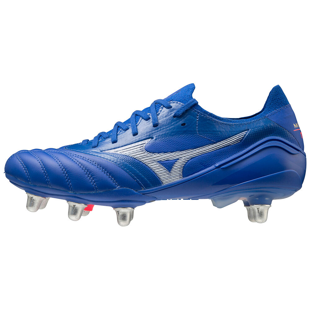 Chuteiras Mizuno Morelia Neo 3 beta Elite SI - Homem - Azuis/Branco - YWBAN6739